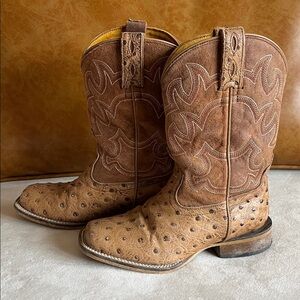 Boys Brown Western Cowboy Boots